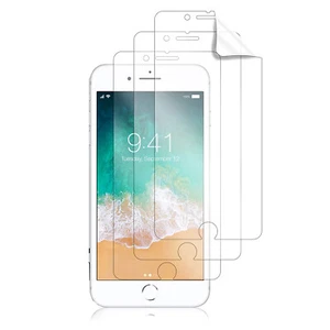 x3 Soft Pet Film Screen Protector Guard for Apple iPhone SE 2022 3rd Generation - Picture 1 of 7