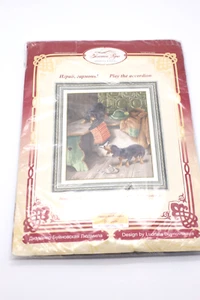 Golden Fleece Play the Accordion Counted Cross Stitch - Picture 1 of 7