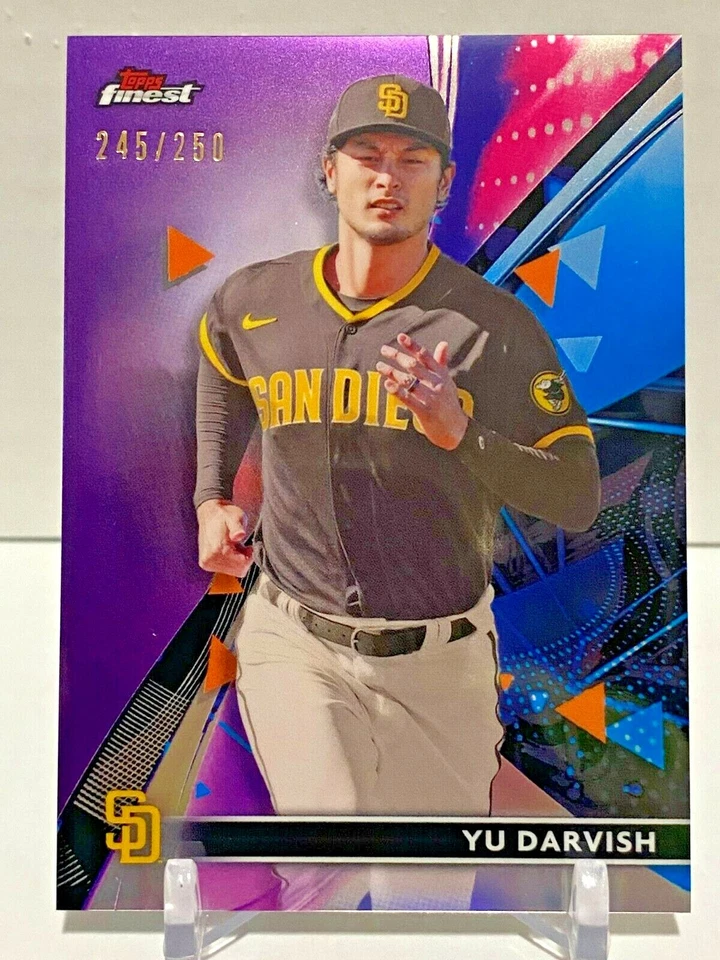 2021 Topps Finest Baseball Pick Your Card- Base, Refractor, Purple, Purple Vapor - Image 1 of 1