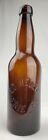 Antique ED Heuer Blob Top Glass Beer Bottle Erie PA Pennsylvania Pre Prohibition