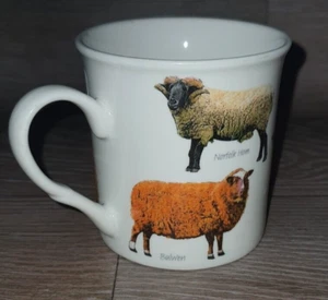 Taza Razas de Ovejas Colección Leonardo Excelente Estado China Fina - Imagen 1 de 7