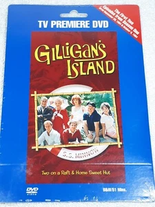 Gilligan's Island TV Premiere DVD Brand New Two On A Raft Home Sweet Hut - Picture 1 of 2