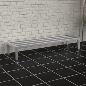 48" x 14" x 8" Kitchen Aluminum Dunnage Rack Commercial Floor Shelf - Picture 1 of 4