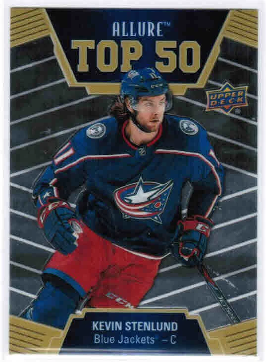 19/20 2019 UD ALLURE HOCKEY TOP 50 INSERT CARDS T50-XX U-Pick From List - Image 1 of 1