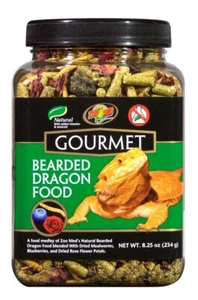 Zoo Med Gourmet Bearded Dragon Food 8.25 ounce - 3 Pack - Picture 1 of 1