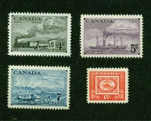 CANADA  1951-STAMP CENTENARY - VF** - Picture 1 of 1