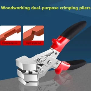 Multi Angle Mitre Wire Duct Cutter and Crimping Pliers PVC PE Pipe Hose Scissor - Picture 1 of 4