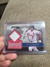 2002 Donruss Studio Albert Pujols DIAMOND COLLECTION! **RELIC CARD /200** 700 HR