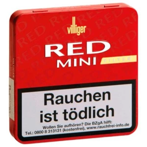 Villiger Red Mini Filter Cigarillos Zigarillos 5 x 20 Zigarren - Bild 1 von 1