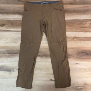 Icebreaker Merino Pants Mens 38 Straight Leg Outdoor Hiking Trail Lightweight - Picture 1 of 10