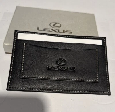 Barrington 男式企业皮革口袋 Jotter 带雷克萨斯标志 — 第 1/3 张图片