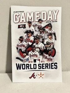 Atlanta Braves 2021 Gameday Program - World Series Special Edition - Vs Astros - Picture 1 of 1