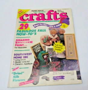 Crafts Magazine "The Creative Woman's Choice" September 1991 With Patterns - Imagen 1 de 6