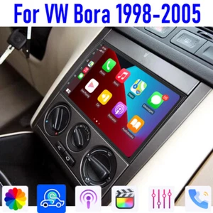 7" For VW Bora 1998-2005 Car Stereo Radio CarPlay Android Auto GPS Head Unit 64G - Picture 1 of 18