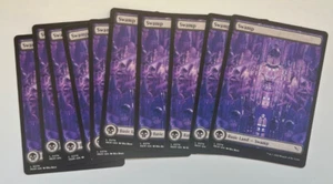 MTG Murders at Karlov Manor MKM Full Art Swamp 0274 Basic Land Lot of 10 Cards - Bild 1 von 1