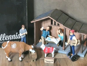 Weihnachten Millenial Hipster Krippe inklusive Scheune - 2016 unvollständig - Bild 1 von 19