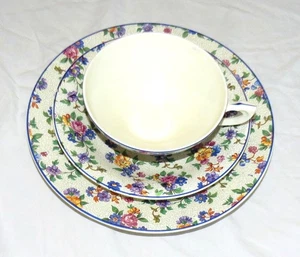 Maastricht Chinz Cup Saucer & 8.1/4 inch Salad Plate - Picture 1 of 5