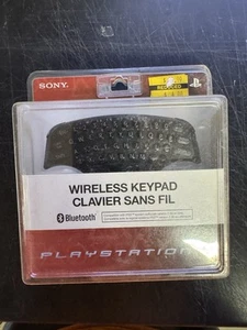 Sony PlayStation 3 PS3 Wireless Keypad Keyboard Controller New Sealed Official - Picture 1 of 6