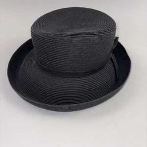 San Diego hat company black fedora hat One Size - Picture 1 of 6