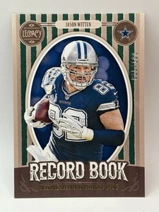2019 Panini Legacy - Record Book Jason Witten #RB-JW Green /100 - Bild 1 von 2
