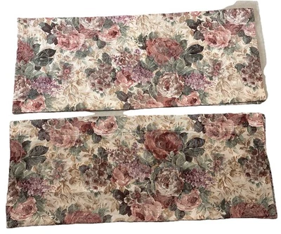 Croscill Juego De 2 Blusa Cotswold Cenefa Floral Col Rosa Canela 86 x 17 Foto 1 de 3