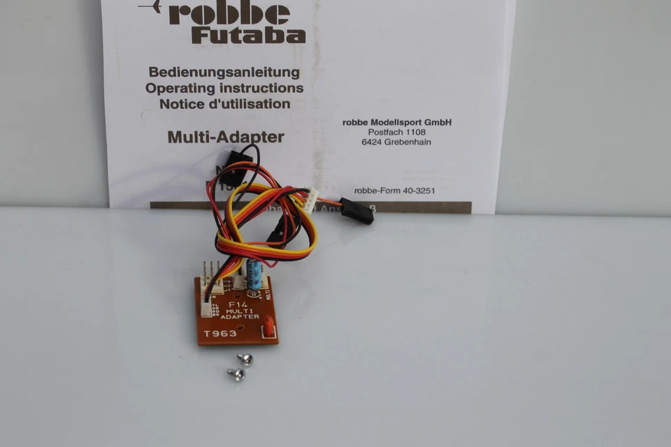 Futaba Multi Adapter für F 14 bestell Nr. 1561 - Bild 1 von 3