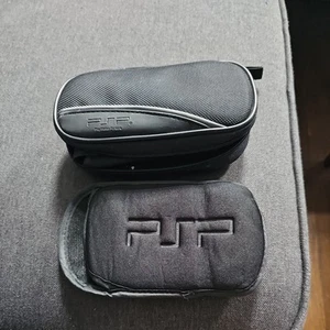 Official Sony PlayStation Portable PSP Padded Travel Carry Case including pouch  - Picture 1 of 4
