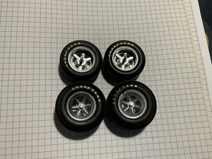 Set Ruote Formula 1 Anni ‘60, Good Year. Scala 1/20 - Foto 1 di 5