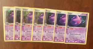 Gengar EX 5/92 7-cards SET- Pokemon TCG Holo Legend Maker LP/NM - Portuguese - Picture 1 of 2