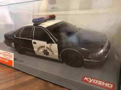 Kyosho Mini-Z Chevrolet Caprice Radio Controlled Car Police Car Body 1996 rare - Image 1 of 4