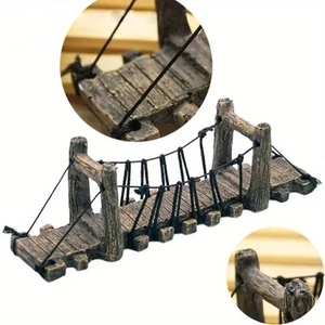 Aquarium Ornament Decoration House with Bridge for Fish Tank - Picture 1 of 7