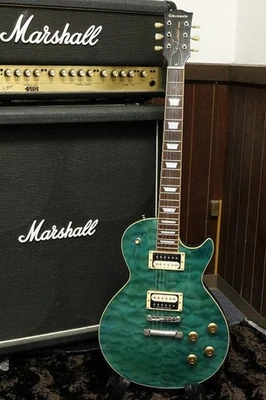 2003 made ESP Edwards E-LP-92SD Quilted Maple Duncan Pickup w/Case Made in Japan - Image 1 of 4