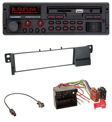 Blaupunkt SD MP3 USB Bluetooth DAB Autoradio für BMW 3er E46 (Quadlock) - Bild 1 von 4