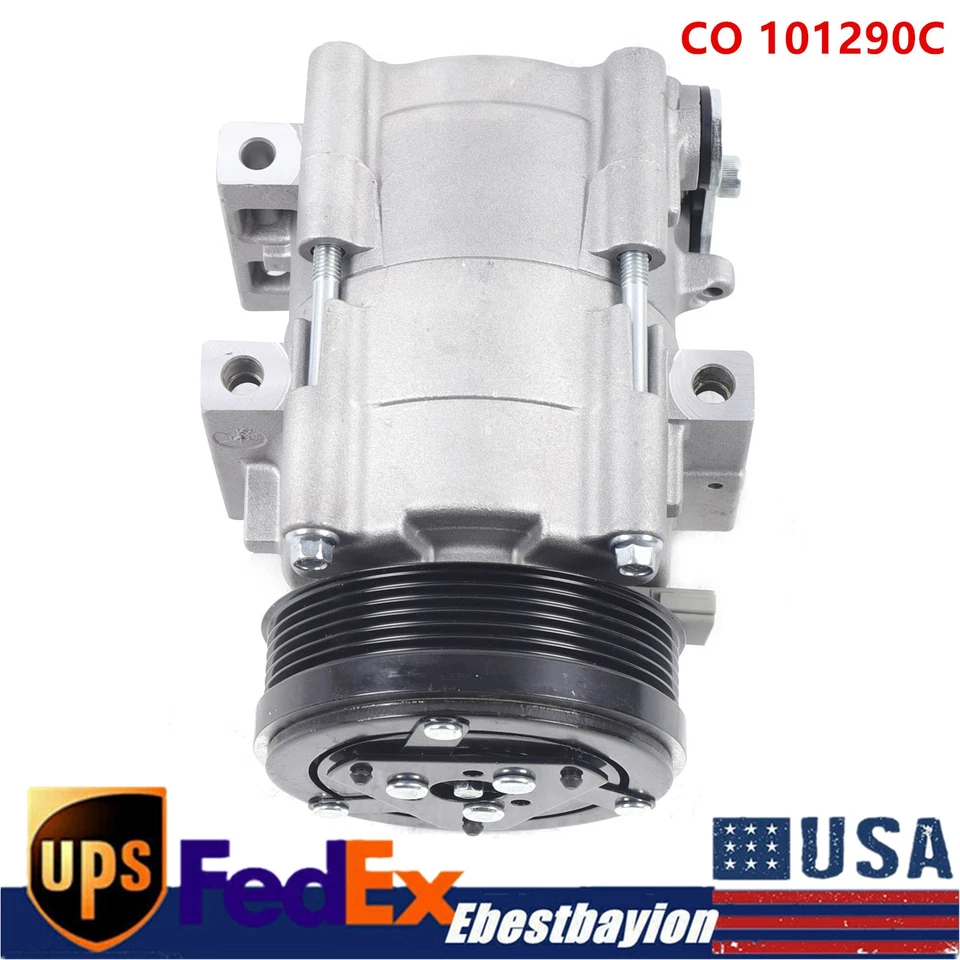 A/C Air Compressor for Lincoln Town Car 4.6L, Mercury Grand Marquis 4.6L Mustang Foto 1 de 4