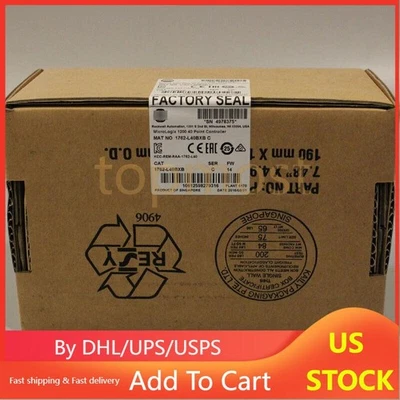 1PC New 1762-L40BXB SER C MicroLogix 1200 40 Point Controne SPOT STOCK - Image 1 of 4