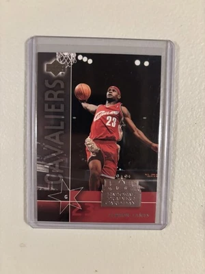 2004 National Trading Card Day - LeBron James #UD-7 - Image 1 of 2