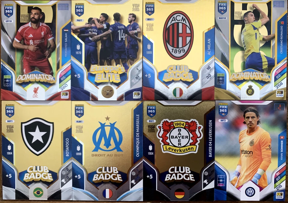 FIFA 365 2026 Panini Adrenalyn xl pick LIV PSG PSV OLM NAS 2025/26 - Image 1 of 1