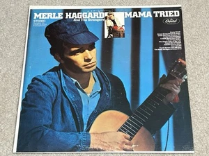 Merle Haggard Vinyl Record Mama Tried R 133989 RARE Vintage Music Album - Picture 1 of 6