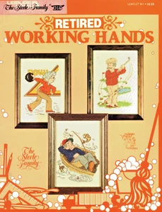 Mani funzionanti in pensione, modelli punto croce di Designs by Vanessa - Foto 1 di 2