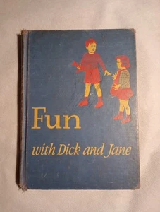 Fun With Dick and Jane by William S. Gray & May Hill Arbuthnot (1940 HC) - Imagen 1 de 12