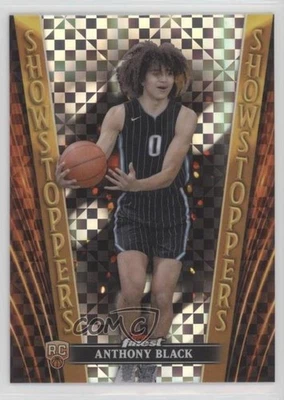 2023-24 Topps Finest Showstoppers Checkerboard Refractor Anthony Black Rookie RC - Image 1 of 2