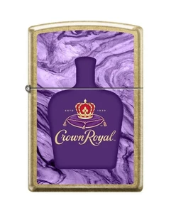 Sharp Brass Crown Royal  Zippo Lighter - Picture 1 of 1