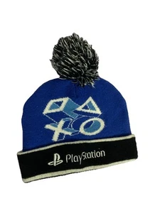 Gorro PlayStation azul tejido suave de colección - Imagen 1 de 2