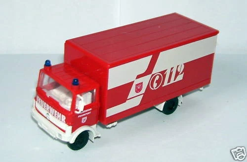 Praline Ho 1/87 Camion MB Mercedes Benz Bobby Pompieri 112 - Immagine 1 di 1