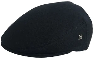 Headchange USA American Made Solid Wool Ivy Newsboy Hat Driver Scally Flat Cap - Picture 1 of 4