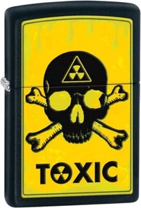 Zippo Black Matte Toxic 28310 - Picture 1 of 6