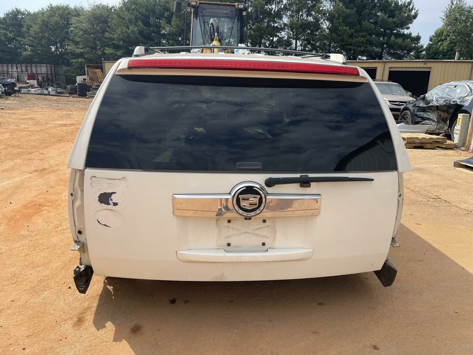 09-14 CADILLAC ESCALADE TAPA MALETERO TRASERO PUERTA LEVADIZA MONTAJE PUERTA TRASERA OEM BLANCO Foto 1 de 3