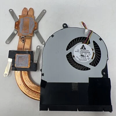 Genuine H000047170 Toshiba Satellite P50-A CPU Cooling Fan With Heatsink - Image 1 of 4