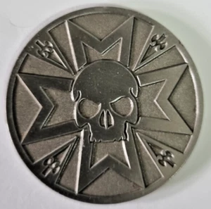 Games Workshop Warhammer 40k Marines Espaciales Templarios Negros Moneda Coleccionable Suelta - Imagen 1 de 1