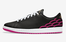 Nike Air Jordan 1 Centre Court Low Black Mystic Hibiscus Pink DQ8577-001 sz 9.5